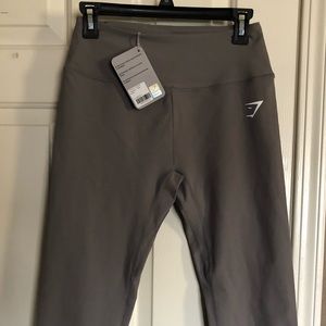Gymshark Dreamy Cropped Leggings- Slate- Small